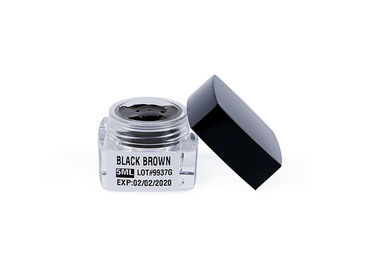 5ml Siyah Kahverengi Kaş Tahtası Su geçirmez Krem Pigment 3B Kaş Sizi Nakışı İçin
